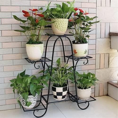 6 Tier Plant Stands for Indoors and Outdoors | Flower Pot Holder