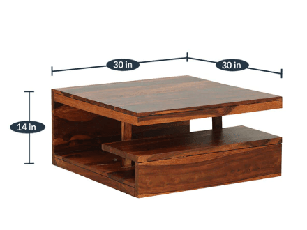 Home furniture Sheesham Wood Coffee Table for Living Room and Office | Center Table | Tea Table | Center Table |