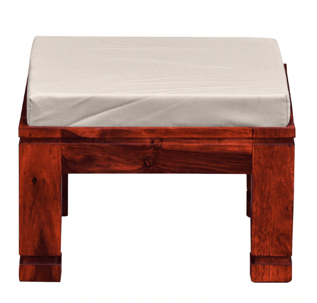 Sheesham Wood coffee table with 4 stools for Living Room and Office