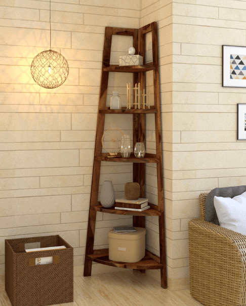 Sheesham Wood Bookshelf (Natural Finish)