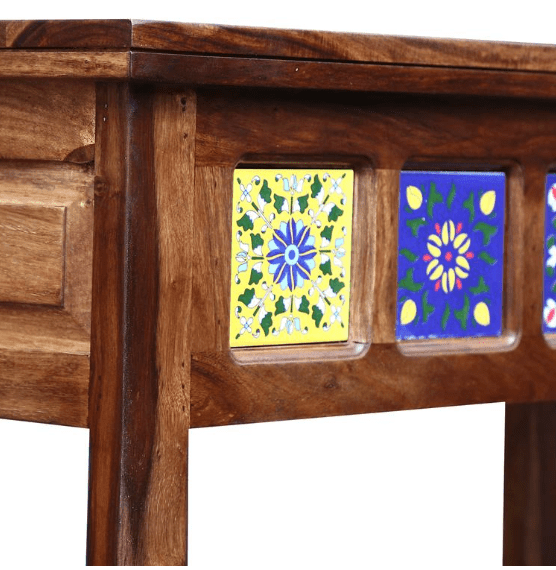 Sheesham Wood Bookshelf (Walnut Finish)