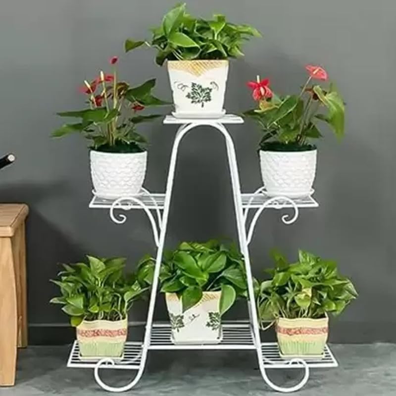 6 Tier Plant Stands for Indoors and Outdoors | Flower Pot Holder