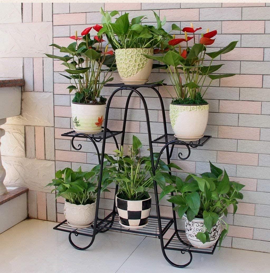 6 Tier Plant Stands for Indoors and Outdoors | Flower Pot Holder
