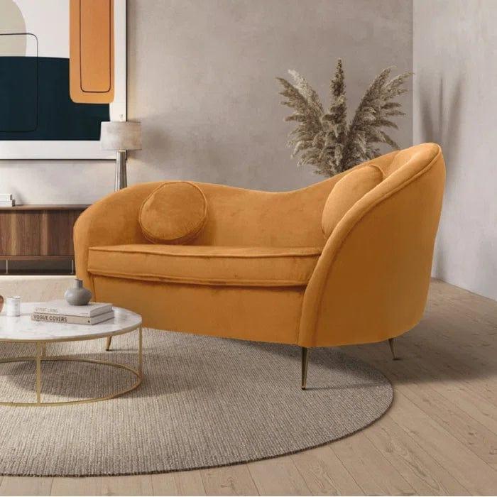 2 Seater Upholstered Loveseat