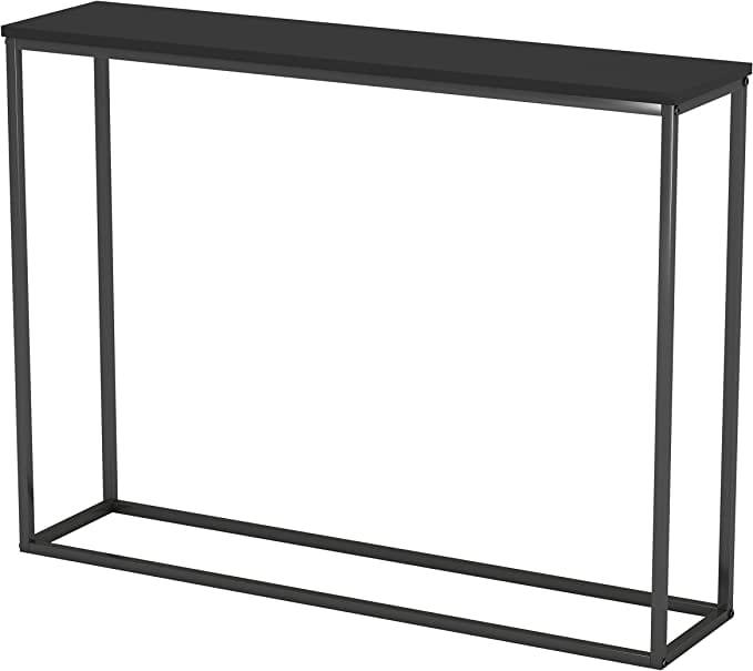 Wooden Hallway Console Table with Metal Legs