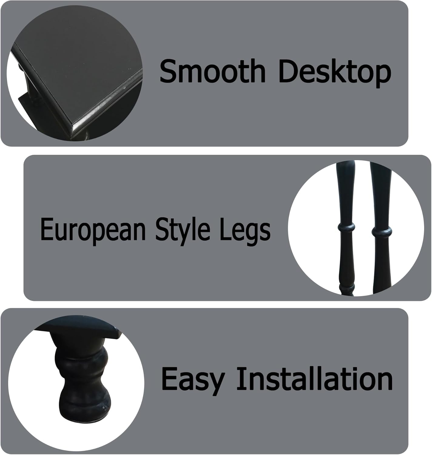 White 2-Tier Wooden Side Table – Vintage French Style for Living Room & Bedroom, Perfect for Small Spaces