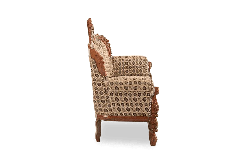 Solid Wood Czar Carved Sofa Set