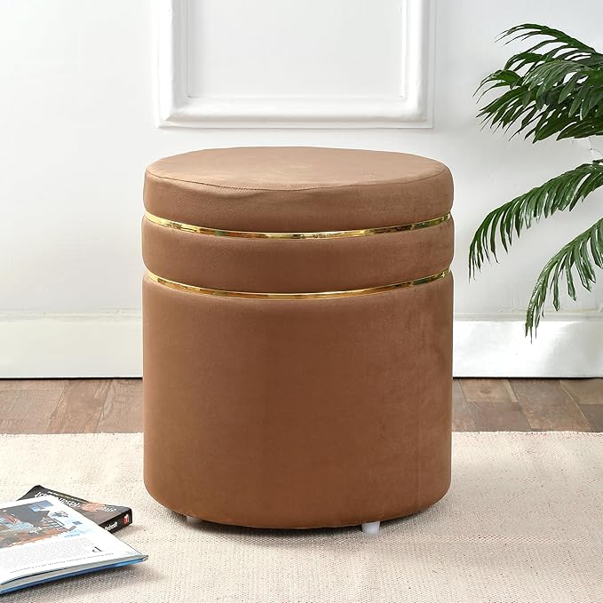Ottoman Stool for Living Room Pouffes for Sitting Ottoman Pouffes Puffy Stool Dressing Table Stools Footstool Ottomans Chair