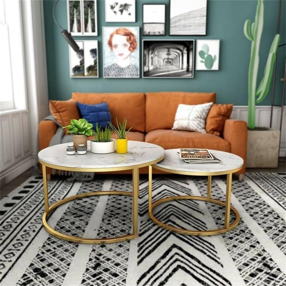 Nordic Nesting Coffee Table Set Of 2