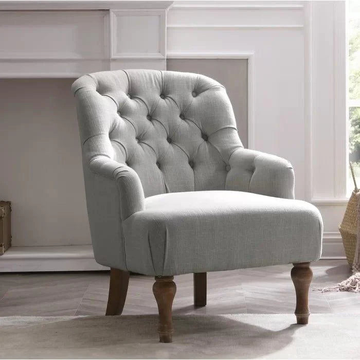 Aileen Wide Tufted Armchair