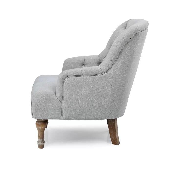 Aileen Wide Tufted Armchair