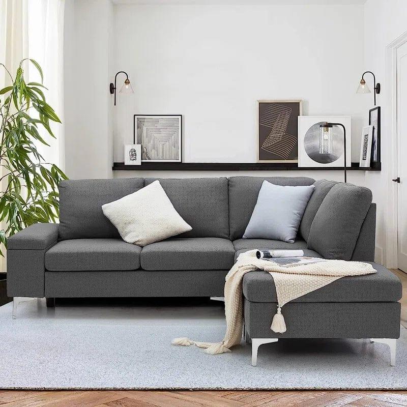 Alteus 2 - Piece Upholstered Corner Sofa Chaise