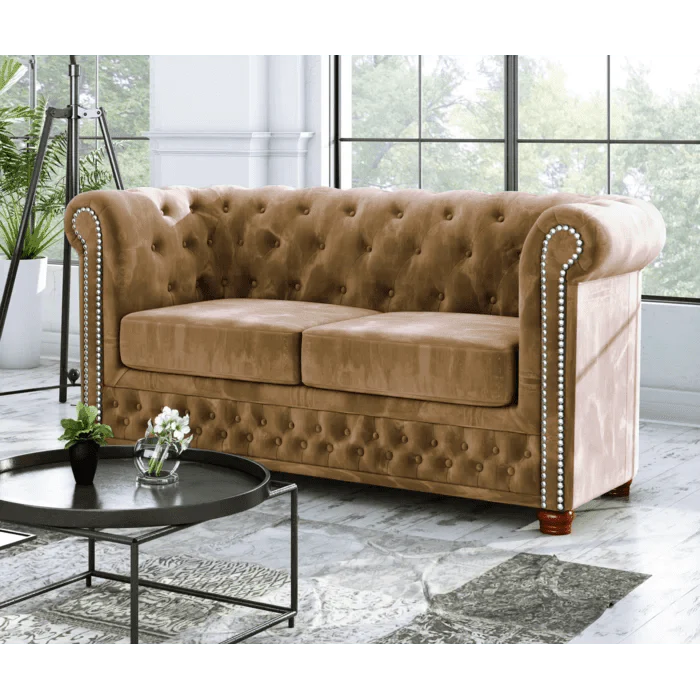 Anzla 2 Seater Chesterfield Sofa