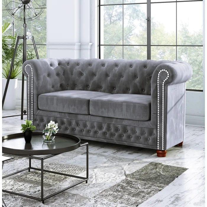 Anzla 2 Seater Chesterfield Sofa