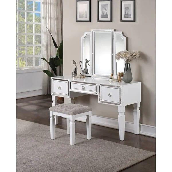 Marcin Vanity Dressing Table Set – Where Beauty Meets Simplicity