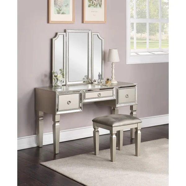 Marcin Vanity Dressing Table Set – Where Beauty Meets Simplicity