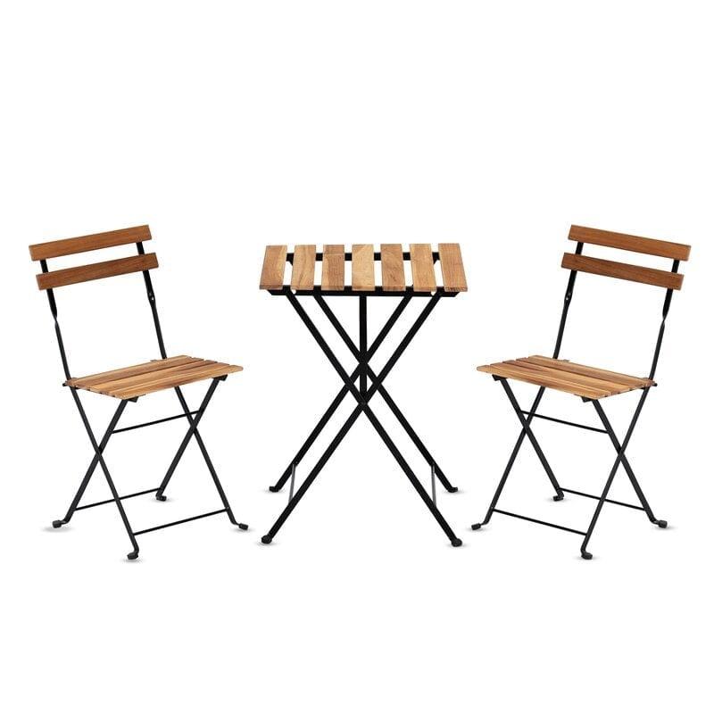 OUTDOOR FURNITURE GARDEN PATIO SEATING SET 1+2 CHAIRS AND TABLE SET BALCONY FURNITURE COFFEE TABLE SET