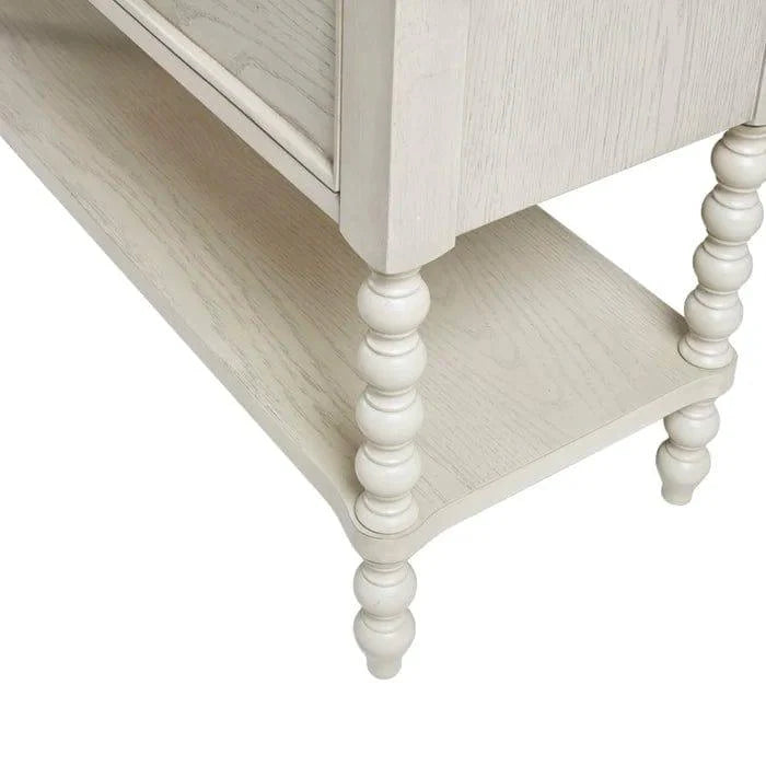 Beckett Solid Wood 2-Drawer Accent Chestv