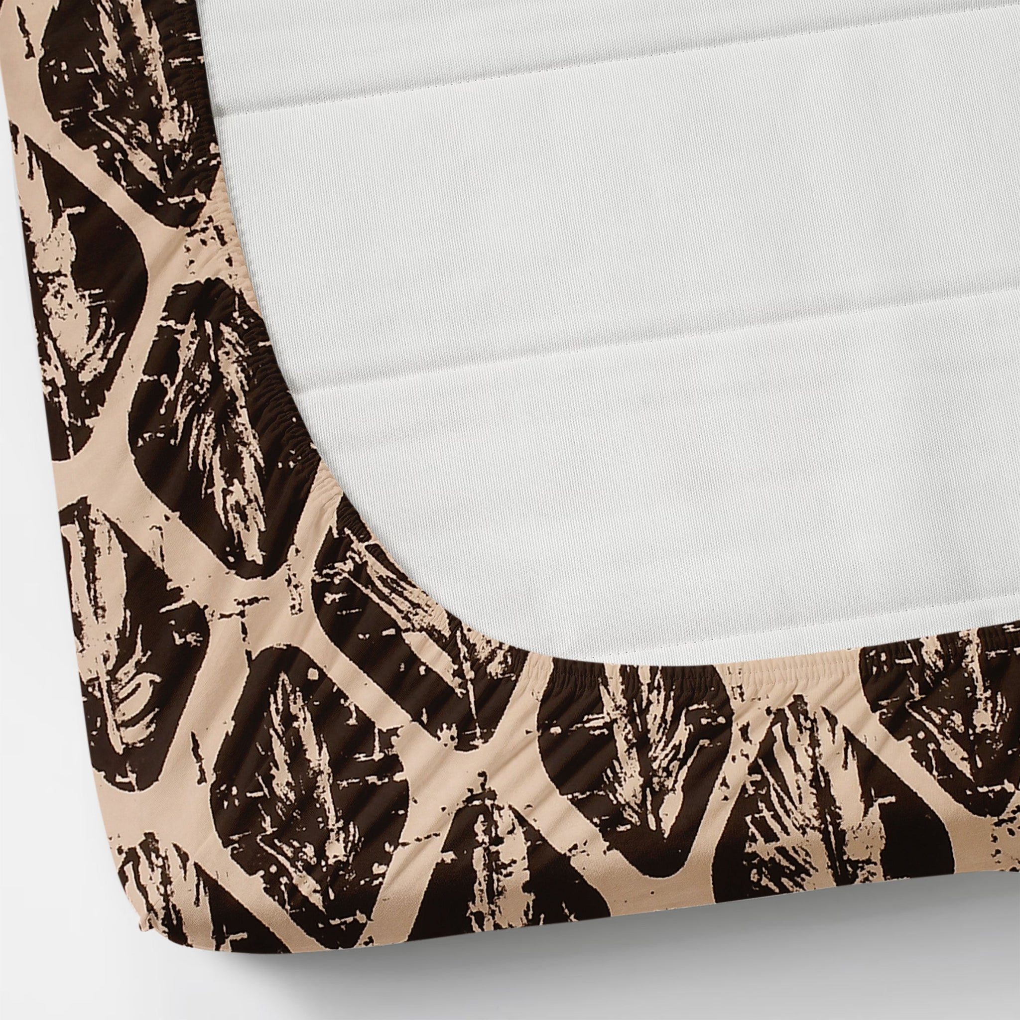 Premium Superfine Microfiber King Size Fitted Bedsheet with Two Cushion Covers (Barfiy)