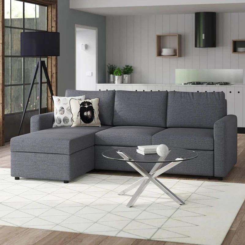 Stylish Corner Sofa Bed – Reversible L-Shaped Design with Under-Seat Storage