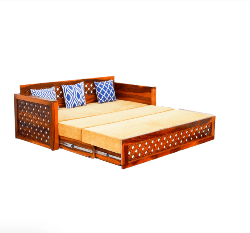 SOFA CUM BED SHEESHAM WOOD | Classics Comfort