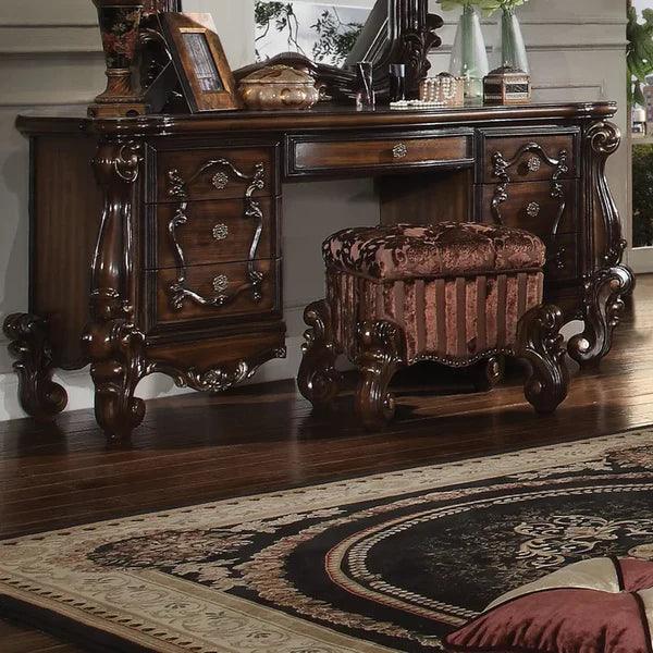 Drepster Vanity wood carving dressing table design