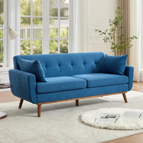 Modern 78'' Linen Sofa – Simple, Stylish & Spacious