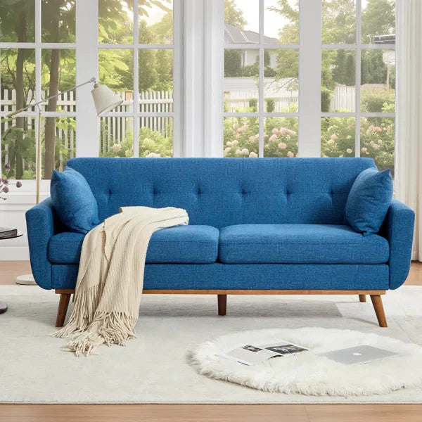 Modern 78'' Linen Sofa – Simple, Stylish & Spacious