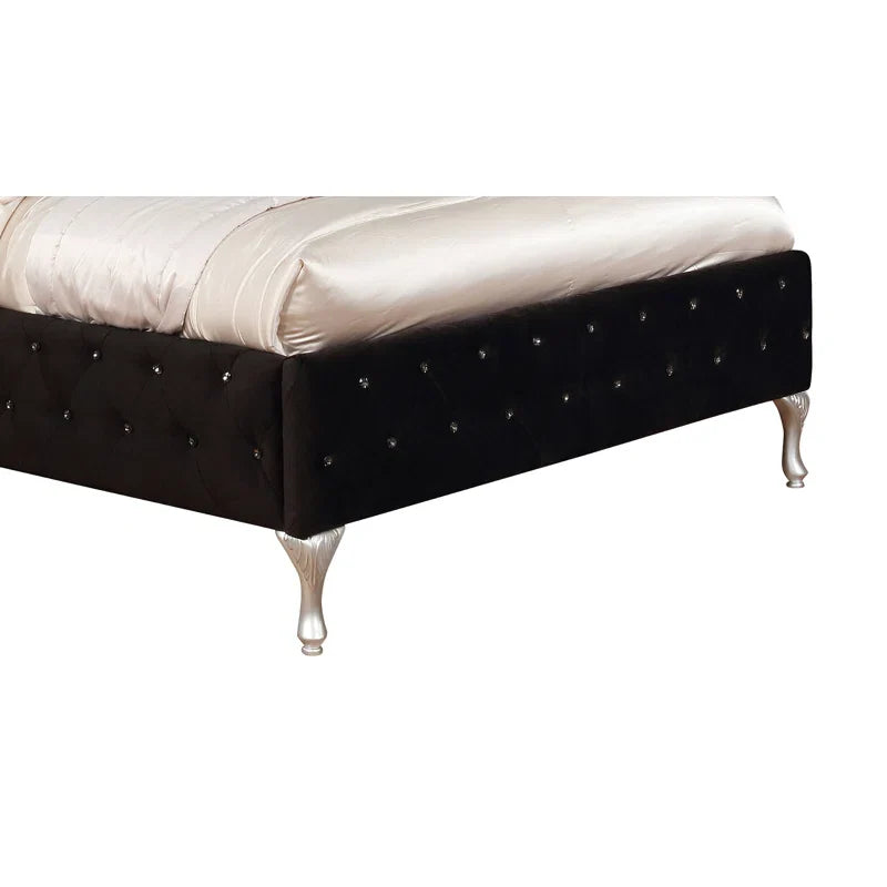 Dilbeck Upholstered Wingback Bed