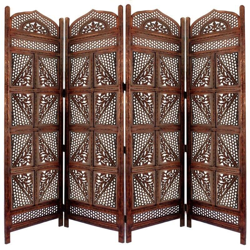 Wooden Partition Panel Folding Room Divider