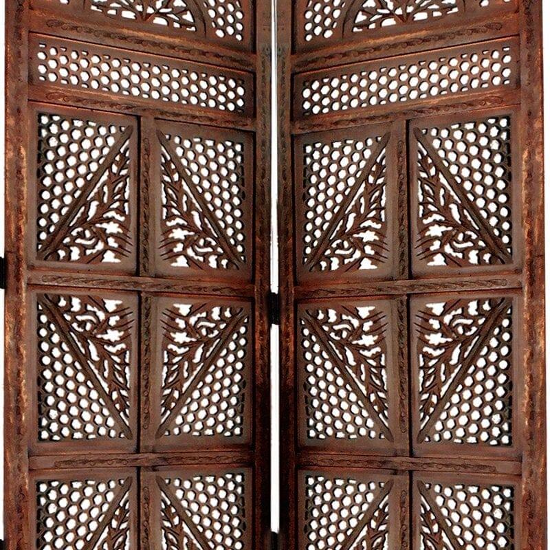 Wooden Partition Panel Folding Room Divider