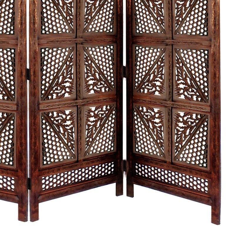 Wooden Partition Panel Folding Room Divider