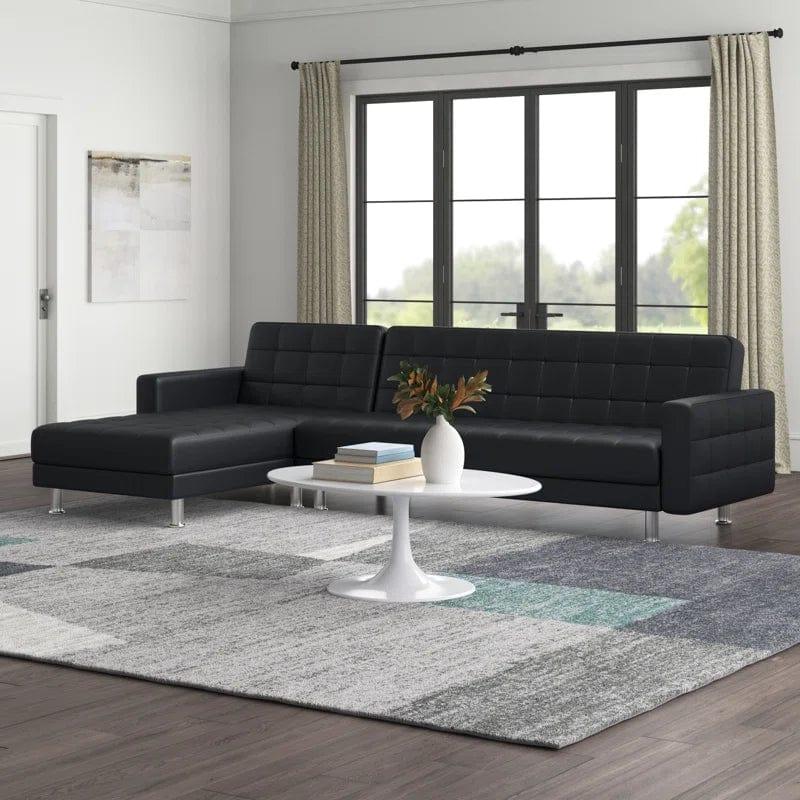 Duplantis Vegan Leather Corner Sofa