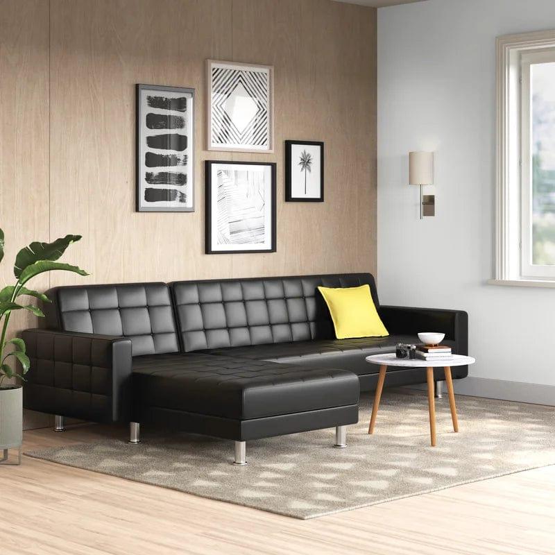 Duplantis Vegan Leather Corner Sofa