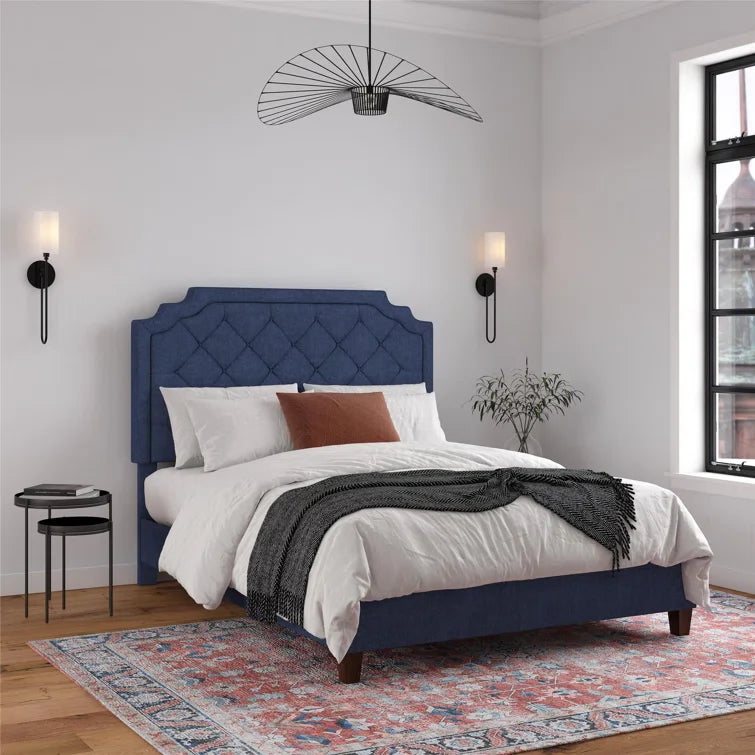 Classic Comfort Novogratz Eloise Upholstered Platform Bed Frame