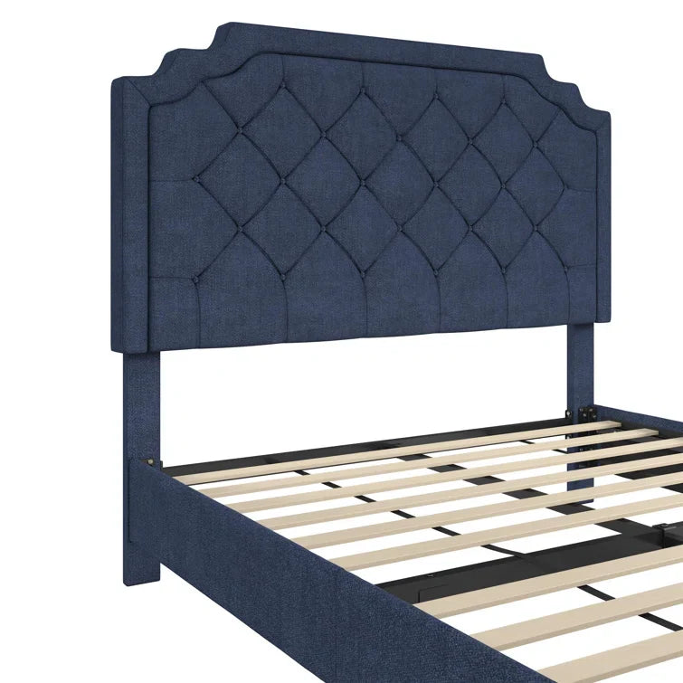 Classic Comfort Novogratz Eloise Upholstered Platform Bed Frame