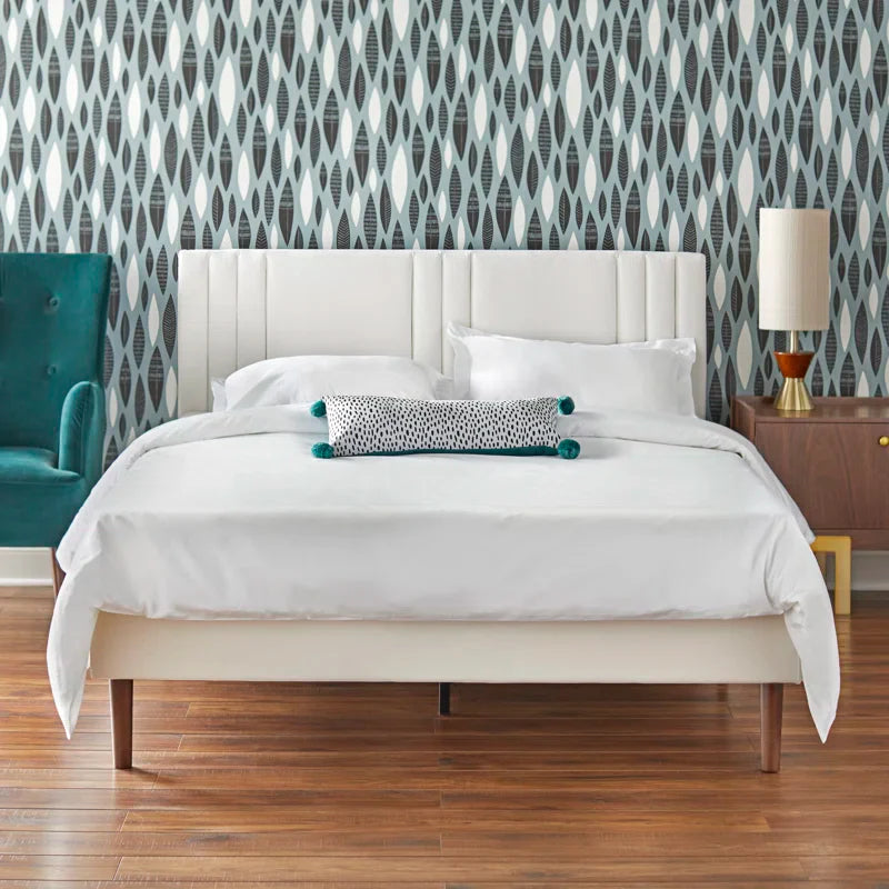 Fenoglio Upholstered Panel Bed