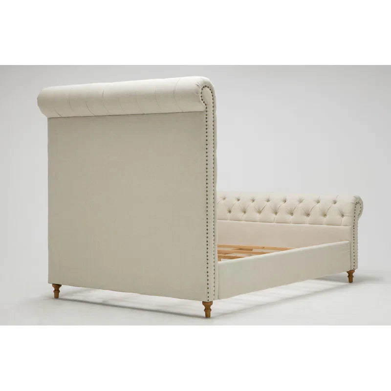 Giovani Upholstered Sleigh Bed