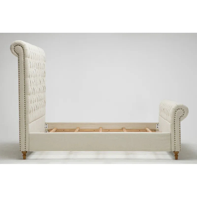 Giovani Upholstered Sleigh Bed