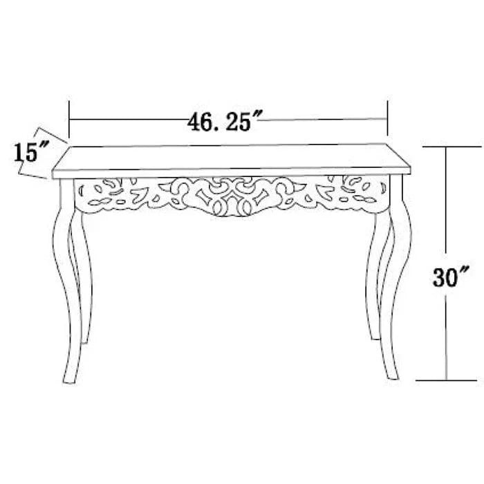 Victorian-Style Console Table