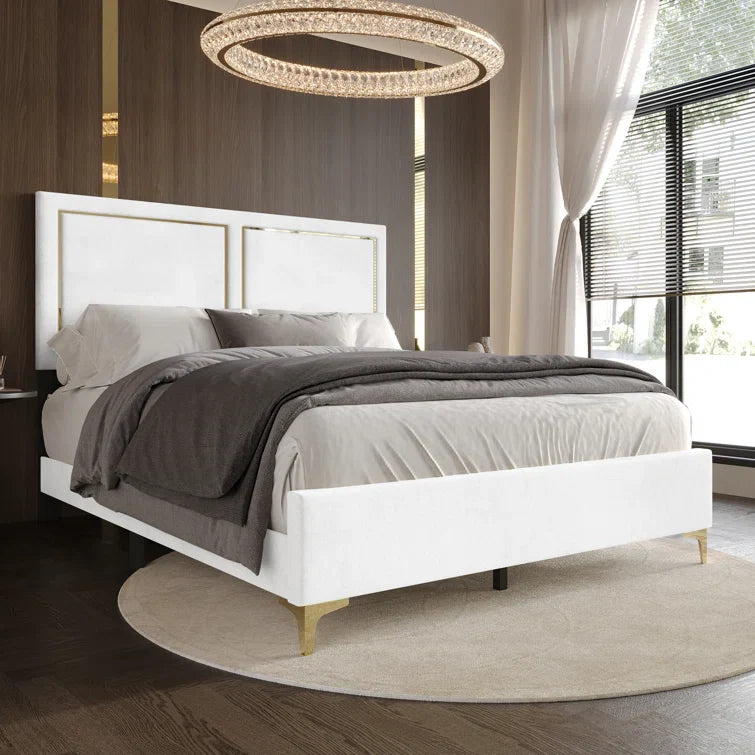 Jerell Upholstered Unfinished Standard Bed