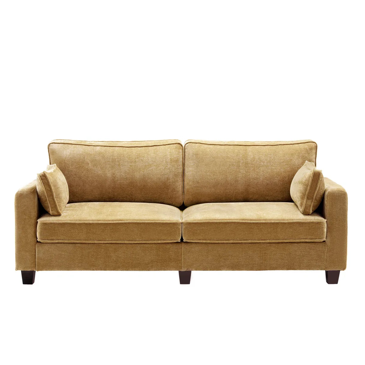 Modern Minimalist 80'' Square Arm Sofa