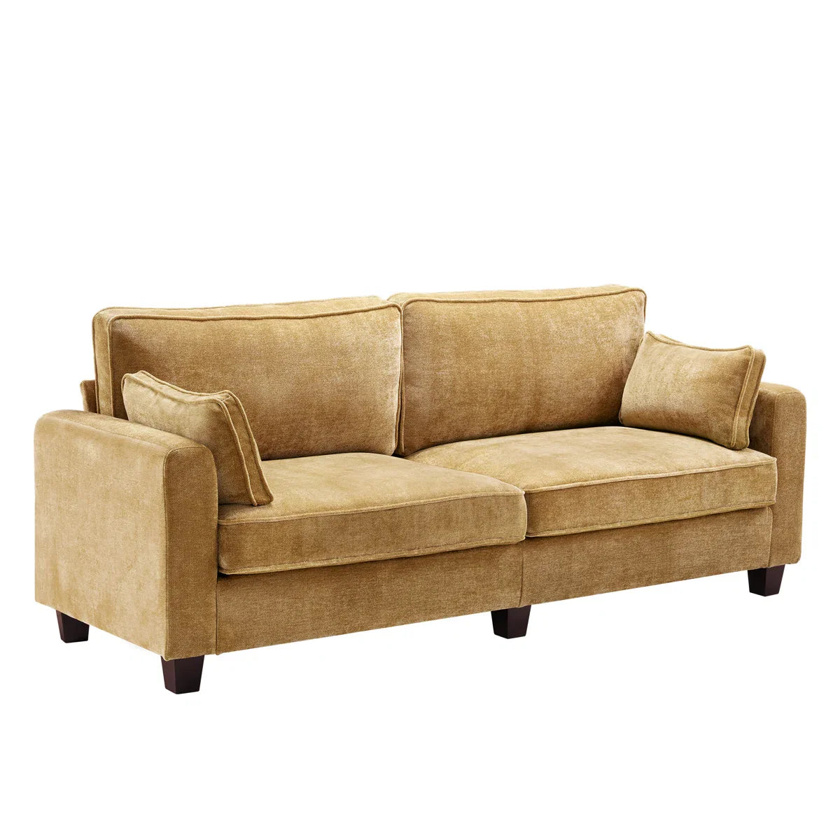 Modern Minimalist 80'' Square Arm Sofa