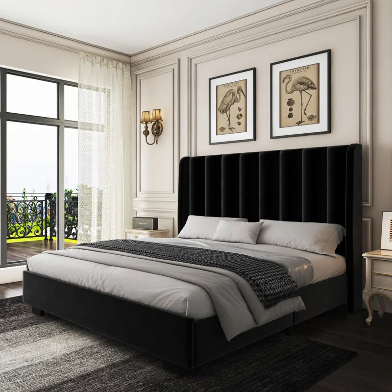 Classic Comfort Lift-Up Storage Bed Frame with 51