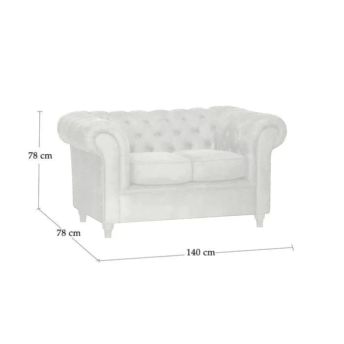 Littlehampton Chesterfield Loveseat