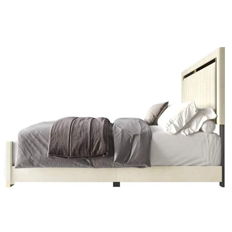 Lyn Upholstered Panel Bed