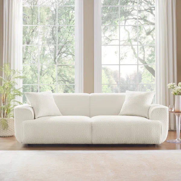 Modern Bouclé Sofa – K/D Design