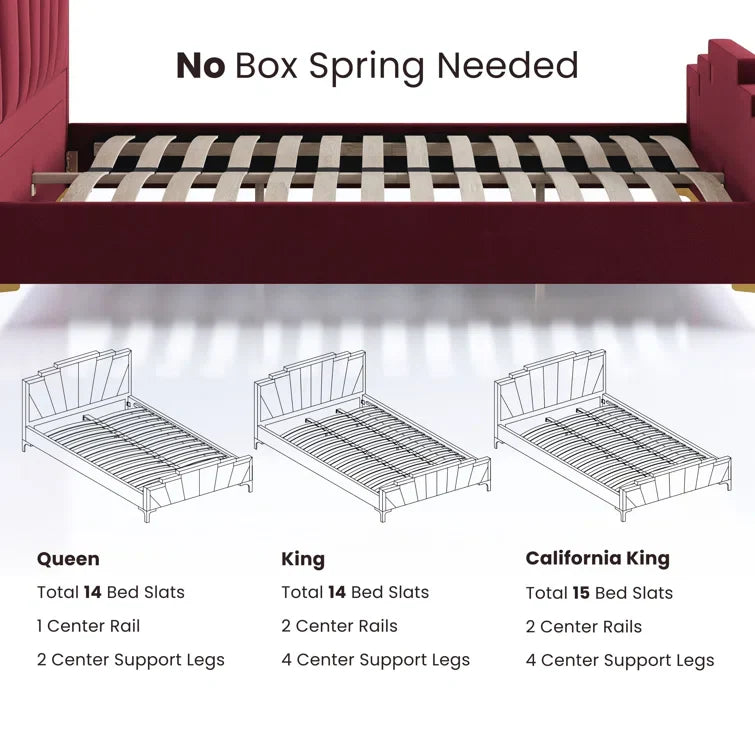 Magalyn Upholstered Platform Bed