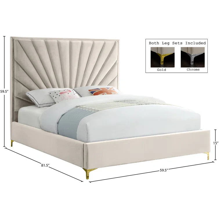 Manila Upholstered Platform Bed