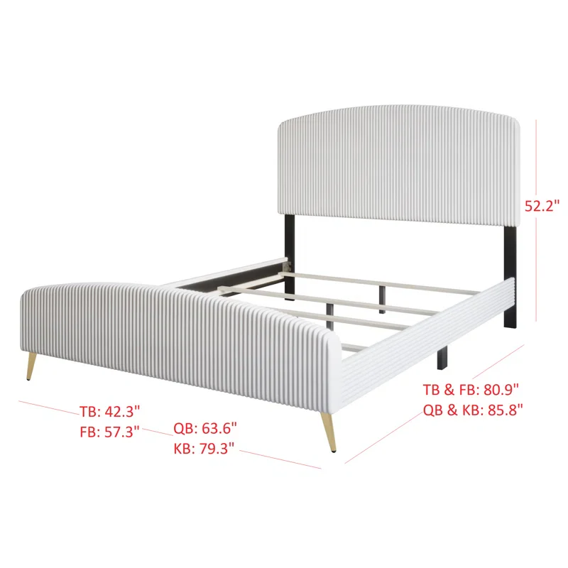 Manningtree Upholstered Standard Bed